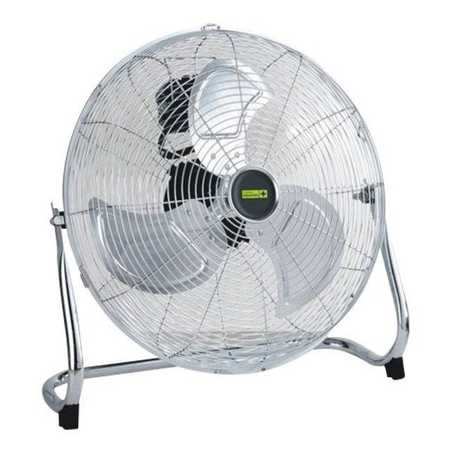ECO Bodenventilator 50 cm (fan) Silber extra sparsam