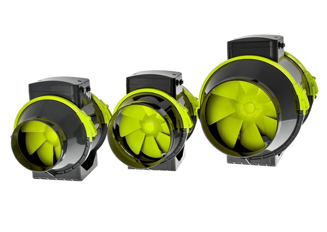 GardenHighPro Profan TT Dunstabzugshaube 125mm 2 Geschwindigkeit