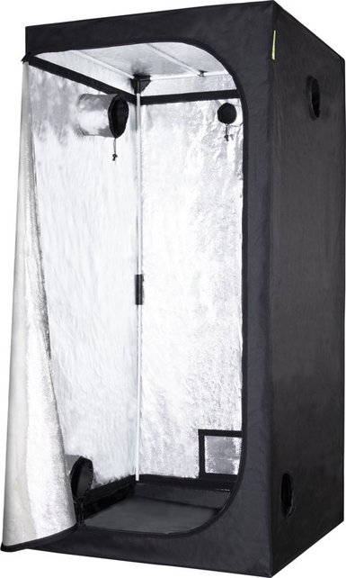 Garden HighPro Grow Tent / Hobby Grow Tent ProBox Basic80 / 80x80x160cm NYLON 420D