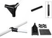 Garden HighPro Grow Tent / Hobby Grow Tent ProBox Basic80 / 80x80x160cm NYLON 420D