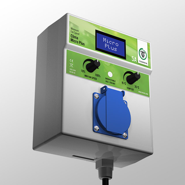 TechGrow Clima Micro Plus 5A (Minimum speed) (excl temp probe)