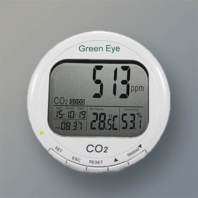 TechGrow Green Eye Co2 Meter + Logger  CO2/Temp/RH + Logger TechGrow Green Eye Co2 Meter + Logger  CO2/Temp/RH + Logger