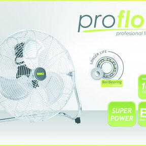 GardenHighPro PROFLOOR Floor Fan 45cm