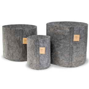 Rootpouch CHARCOAL 3,8 ltr, 25 Stück/Bündel, 150gr/m2