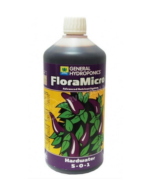 GHE FloraMicro Hard Water 1 liter GHE FloraMicro Hard Water 1 liter