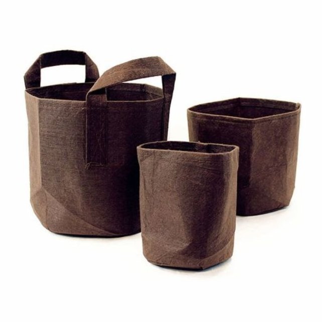 RootPouch BOXER BROWN 22 ltr  Ø29x36cm 250gr/m2 10st/bundel