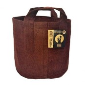 RootPouch BOXER BROWN 22 ltr met handvaten  Ø29x36cm 250gr/m2 10st/bundel