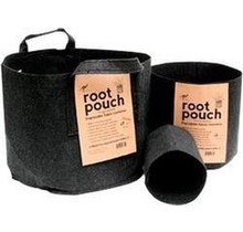 RootPouch  BLACK 22 ltr met handvaten  Ø29x36cm 260gr/m2 10st/bundel