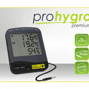 Thermometer Hygrometer Premium Garden Highpro