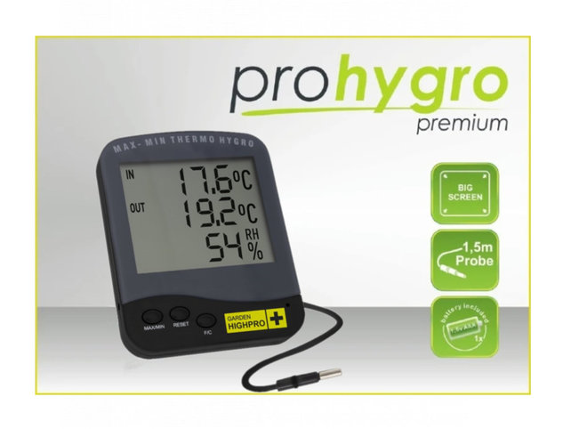 Thermometer Hygrometer Premium Garden Highpro Thermometer Hygrometer Premium Garden Highpro