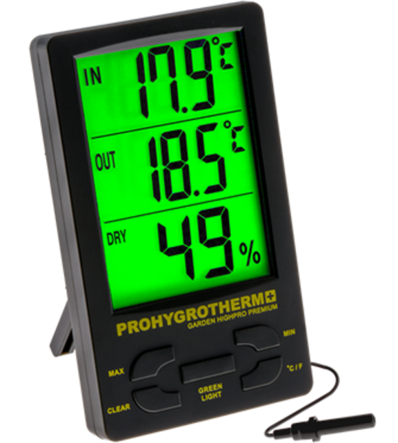 HYGROTHERMO PRO Temperature IN/OUT + Humidity Probe included HYGROTHERMO PRO Temperature IN/OUT + Humidity Probe included