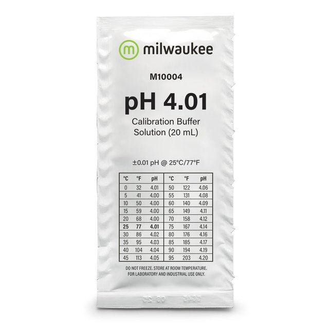 M10004B pH 4:01 25 x 20ml sachets