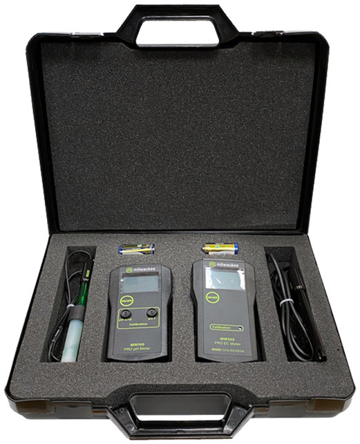 PH meter / EC Meter MW710, MW100 MW302 + in a Suitcase