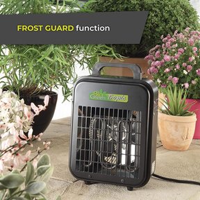 Greenhouse heating - Electric fan heater '' Palma 2kW '' (Thermostat  Digital) - The online shop for Gardening