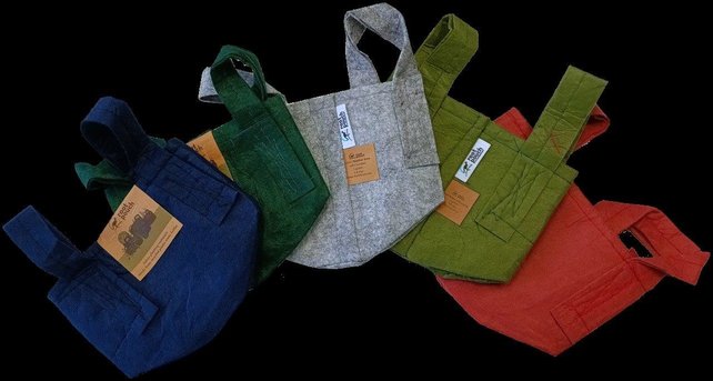 Rootpouch BOXER NAVY Blue 30 liter HANDLE, Ø 35 x 30, 10 pcs per / bundle