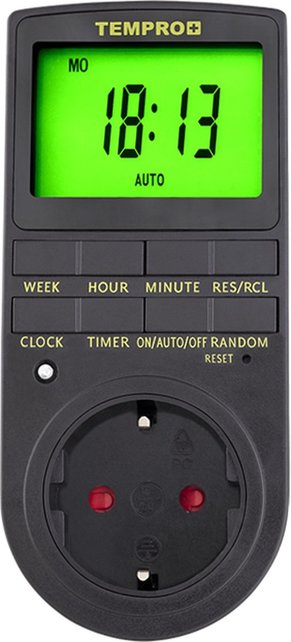 Garden High Pro Tempro Digital Timer - 16A - 3680W Garden High Pro Tempro Digital Timer - 16A - 3680W