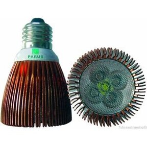 Parus, E27, GROWING E06 6Watt, 60° , voor professionele groei en bloei.