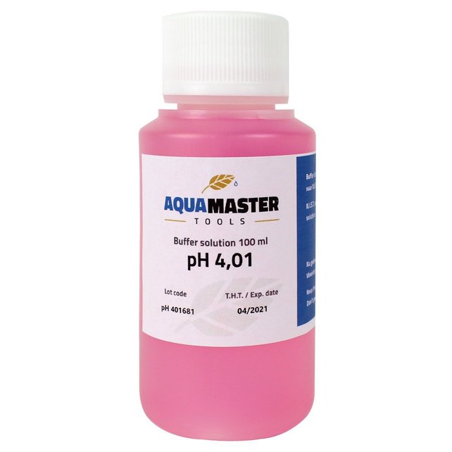 PH 4.01 Calibration fluid 100 ml Aquamaster