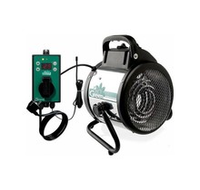 Kasverwarming- Elektrische ventilator kachel ''Palma 2kW'' (Thermostat Digital)