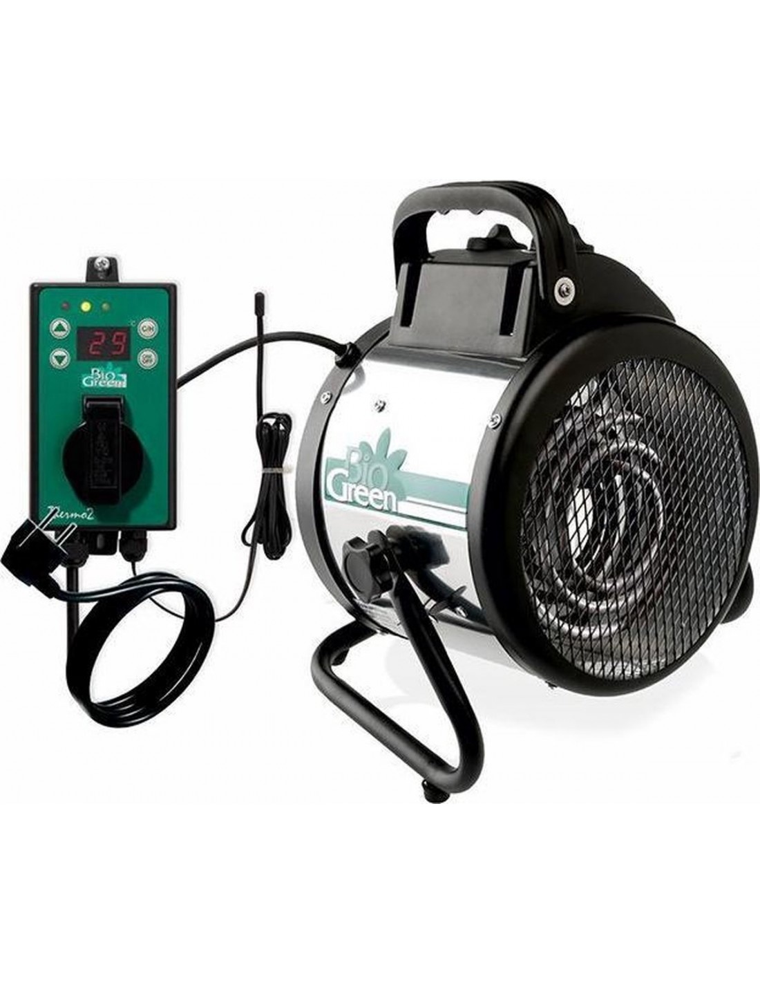 Greenhouse heating Electric fan heater '' Palma 2kW '' (Thermostat