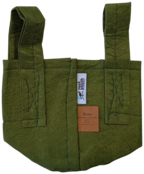 Rootpouch BOXER (light) Green, 12L, Ø 25.5 x 21.5, WITHOUT handle, 25 pcs per bundle