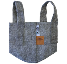 Rootpouch BOXER Heather Grey, 16L HANDLE, Ø 28 x 26, 10pcs per bundle,