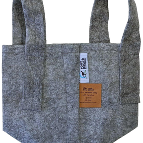 Rootpouch BOXER Heather Grey, 16L HANDLE, Ø 28 x 26, 10pcs per bundle,