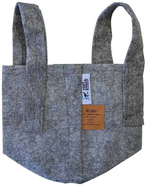 Rootpouch BOXER Heather Grey, 16L HANDVAT,  Ø 28 x 26, 10st per bundel, Rootpouch BOXER Heather Grey, 16L HANDVAT,  Ø 28 x 26, 10st per bundel,