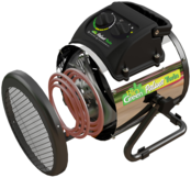 Biogreen, Palma TWIN (2 glow coils), incl. external thermostat