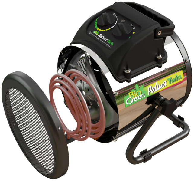Biogreen, Palma TWIN (2 glow coils), incl. external thermostat