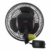 Clip fan (Clipfan) 15cm black with fastening clip