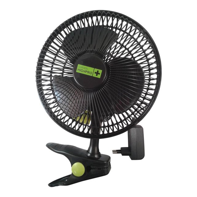 Clip fan (Clipfan) 15cm black with fastening clip