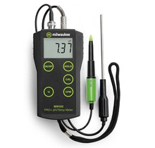 MILWAUKEE MW102-F DRAAGBARE VOEDSEL PH + TEMP METER KIT