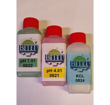 calibration fluid pH7.01, pH4.01 and storage fluid KCL