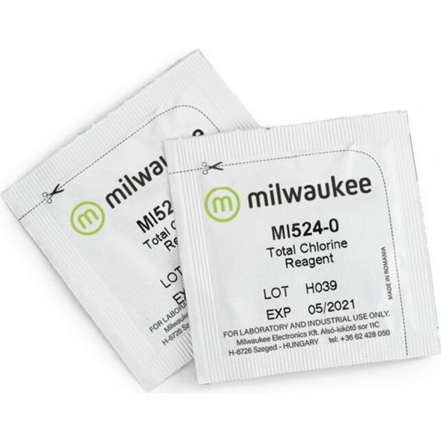 Milwaukee, Mi524-25, Gesamtchlor-Pulverreagenz für MW11 (4392)