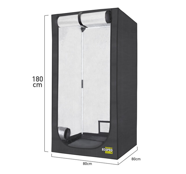 Garden HighPro Growzelt/Hobby Growzelt Probox Ecopro 80H / 80x80x180cm
