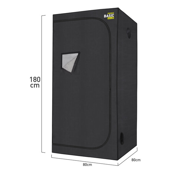 GHP Growzelt/Hobby Growzelt ProBox Basic80H/ 80x80x180cm NYLON 420D