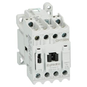 4 pole 25A/AC-1 magnetic switch 4kW/AC-3 Gh15bn.4.00