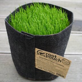 Rootpouch BLACK 16 ltr met HANDVAT,10st/bundel, 260gr/m2