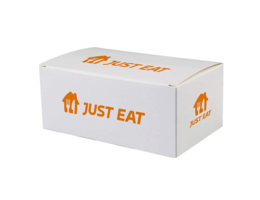 Just Eat branded Chicken boxes