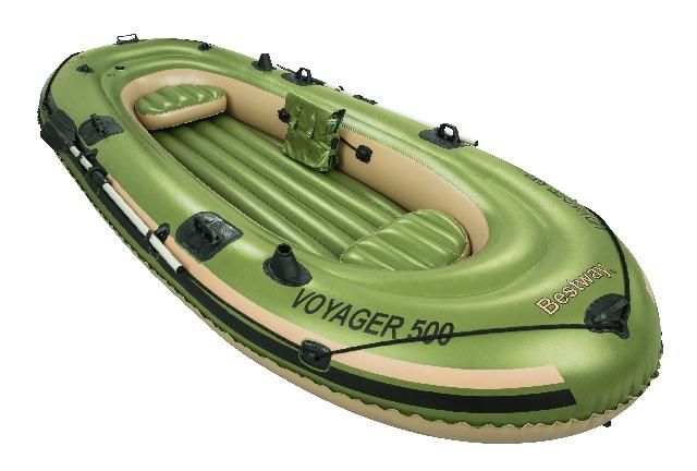 3 Persoons Opblaasbare Raft Boot Set Hydro Force Voyager 500 348Cm Lang X 141Cm Breed X 51Cm Hoog Bestway bestway kopen in de aanbieding 3 Persoons Opblaasbare Raft Boot Set Hydro Force Voyager 500 348Cm Lang X 141Cm Breed X 51Cm Hoog Bestway bestway kopen in de aanbieding