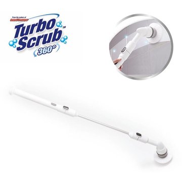 Bekend van TV Turbo Scrub 360 - elektrische schoonmaakborstel / reinigingsborstel