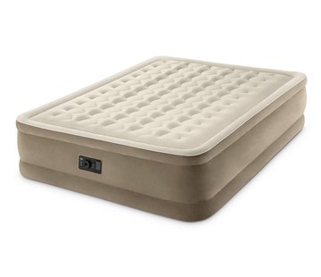 Intex 2-Persoons Queen Ultra-Plush zelfopblazend luchtbed - 203x152x46cm