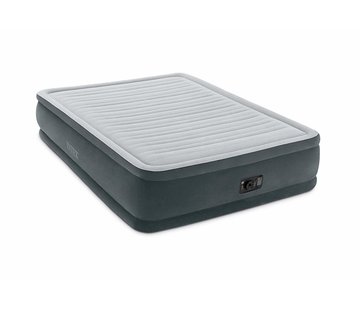 Intex 2-Persoons Queen Comfort-Plush zelfopblazend luchtbed - 203x152x46cm