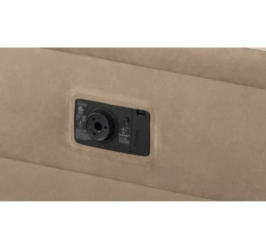 2-Persoons Queen Ultra-Plush zelfopblazend luchtbed - 203x152x46cm