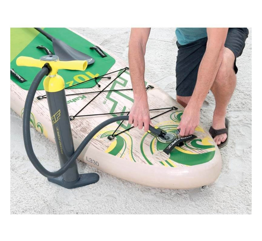 Opblaasbaar SUP board Kahawai set - met pomp en peddel - 310cm lang x 86cm breed x 15cm hoog