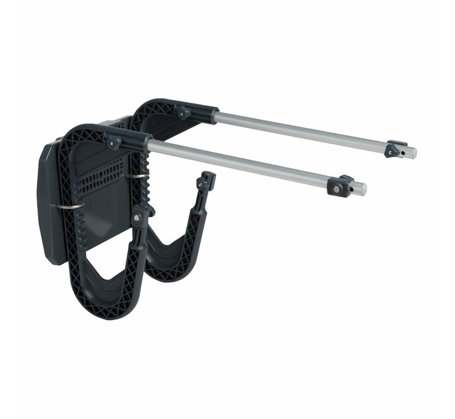 Motorsteun voor opblaasbare Intex boten - voor benzine of elektrische motoren - max. 3,5 PK