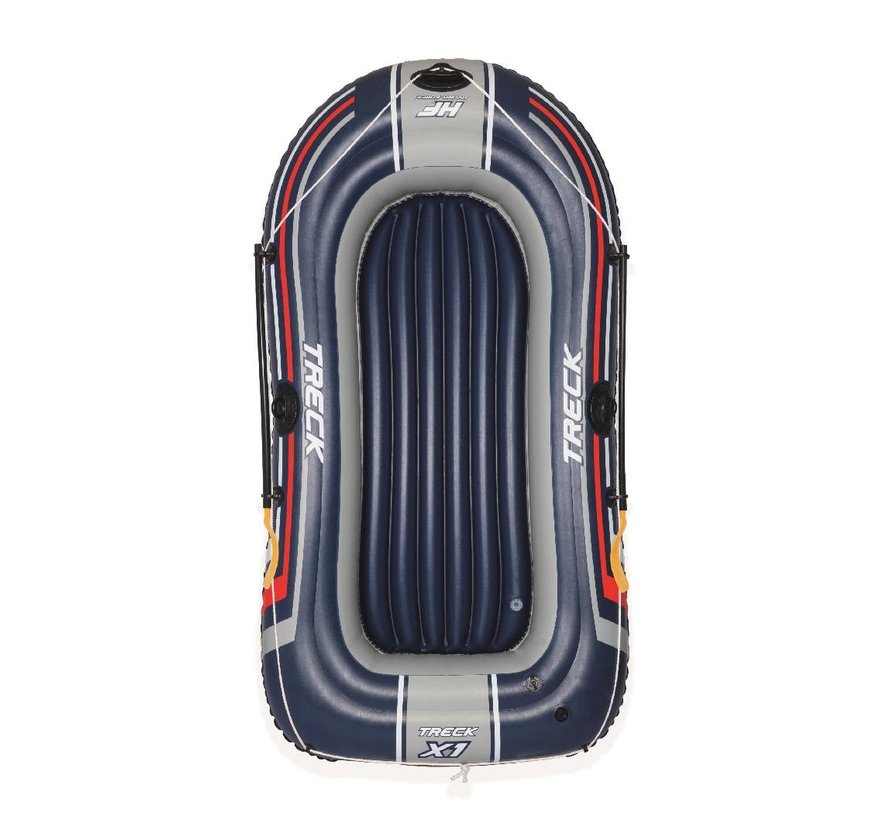 2-Persoons opblaasbare raft boot set - Hydro-Force Treck X1 - 228cm lang x 121cm breed x 36cm hoog