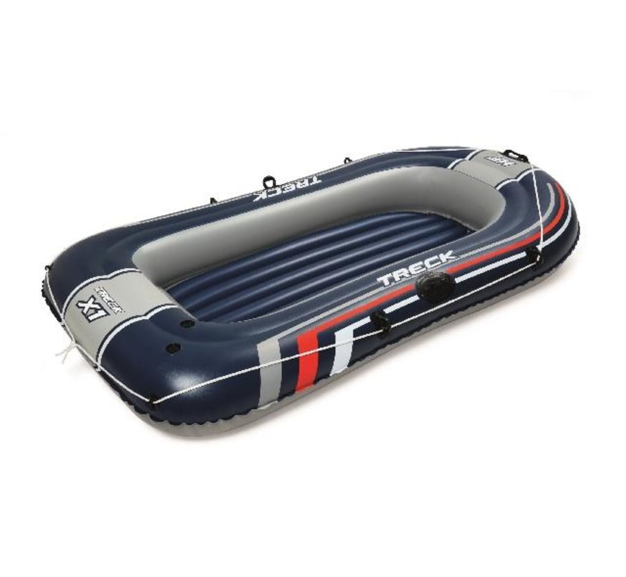 2-Persoons opblaasbare raft boot set - Hydro-Force Treck X1 - 228cm lang x 121cm breed x 36cm hoog