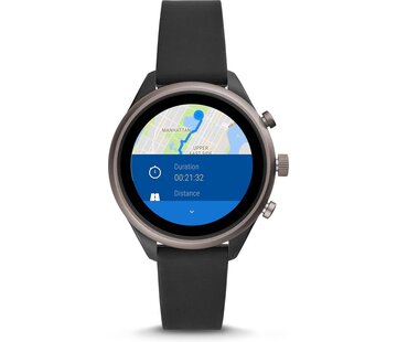 Fossil Unisex smartwatch Sport Gen 4S FTW6024 - zwart